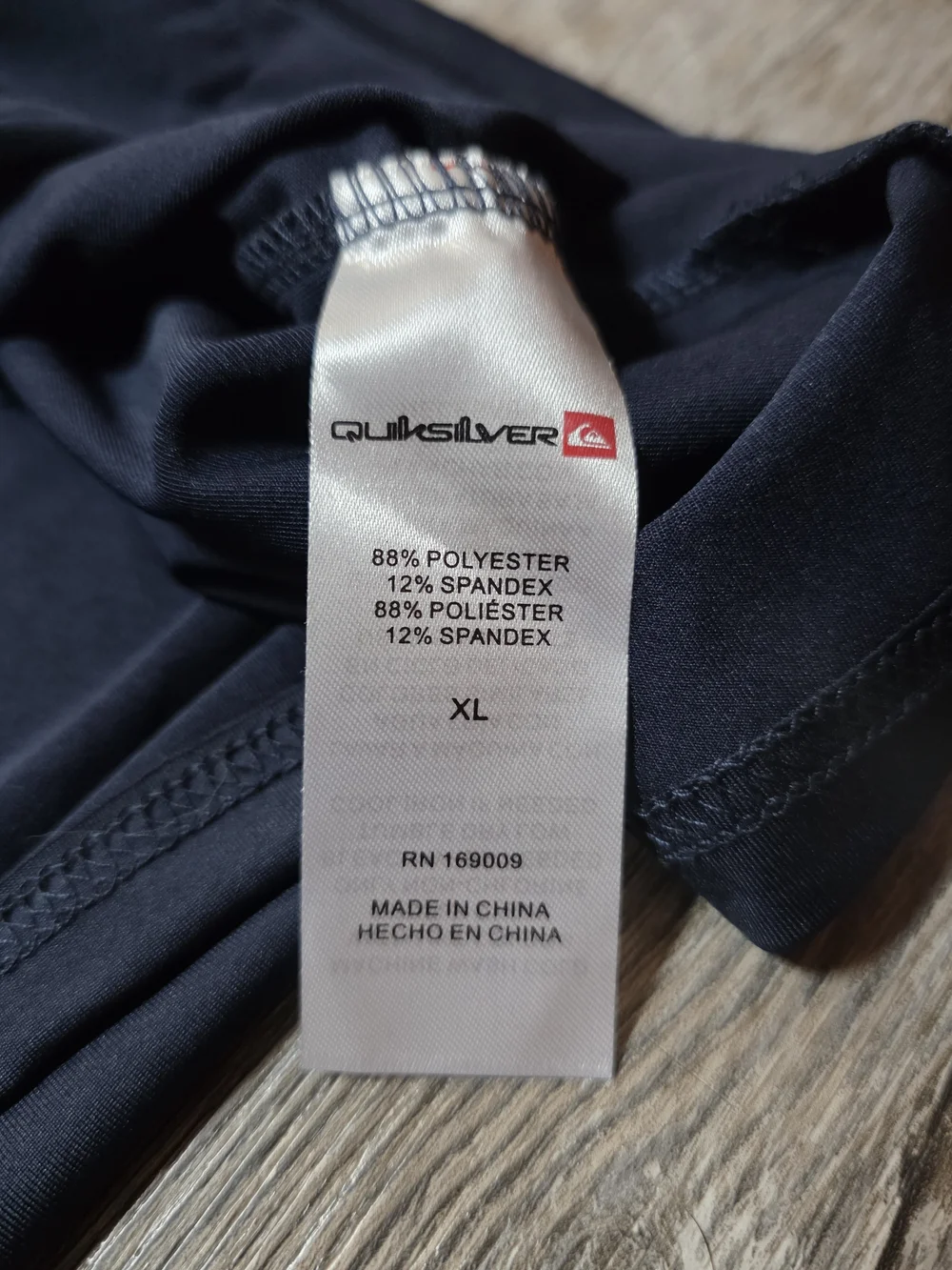 Quiksilver Men's SPF 50 Hooded Longsleeve Surf Tee Shirt Sz XL *NWT